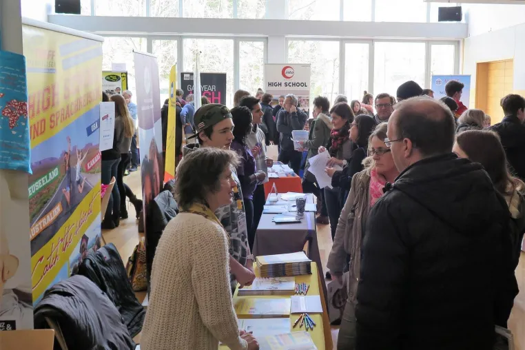 Bild: Messe zu Auslandsaufenthalten im März in Salzburg zu Gast
