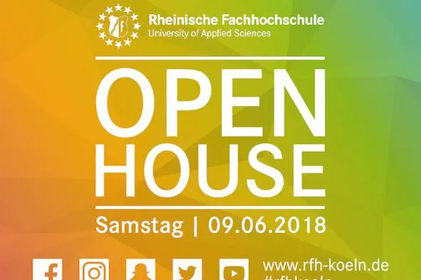 Bild: Open House Tag an der RFH Köln am 9. Juni 2018