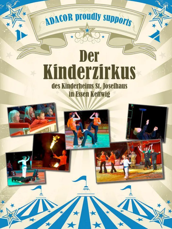 ADACOR unterstützt Ferienzirkus im Josefshaus in Essen Kettwig