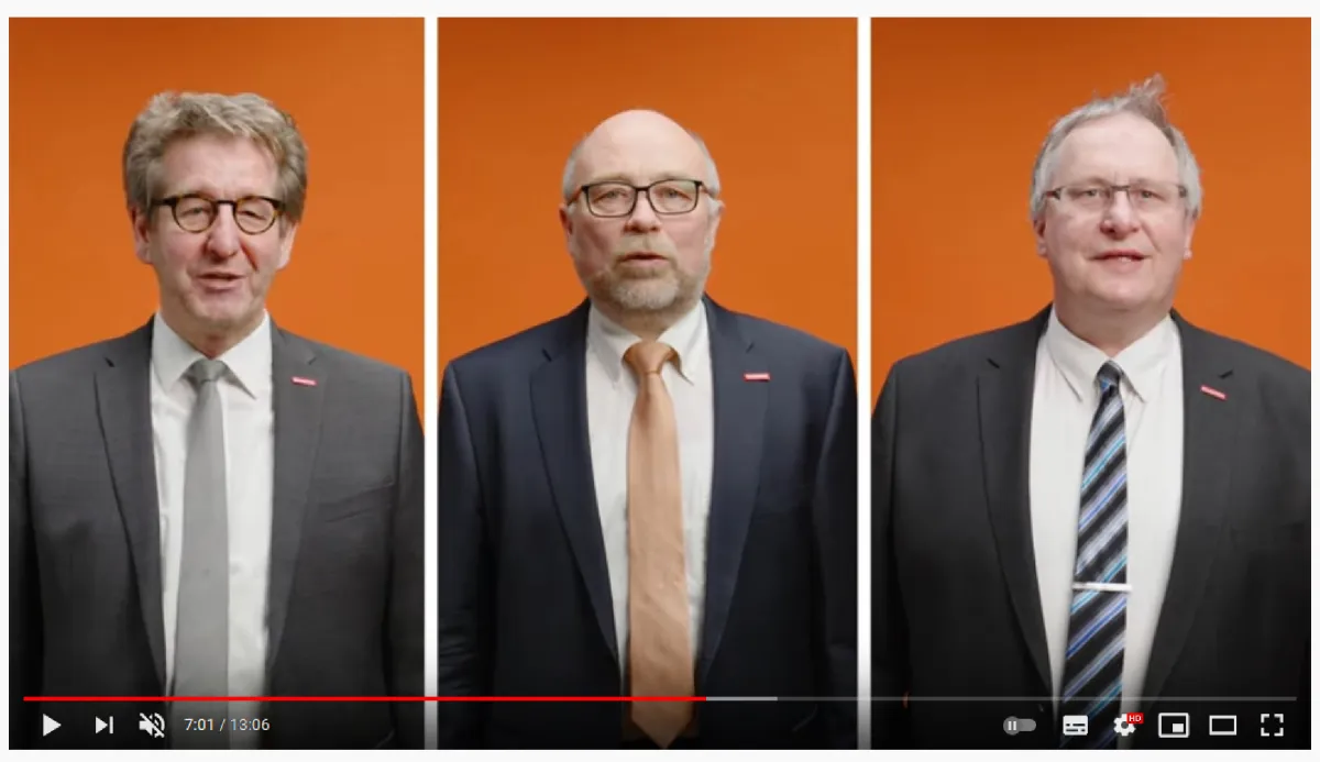 Winter-Freisprechung 2020/2021 erstmals per YouTube-Film!