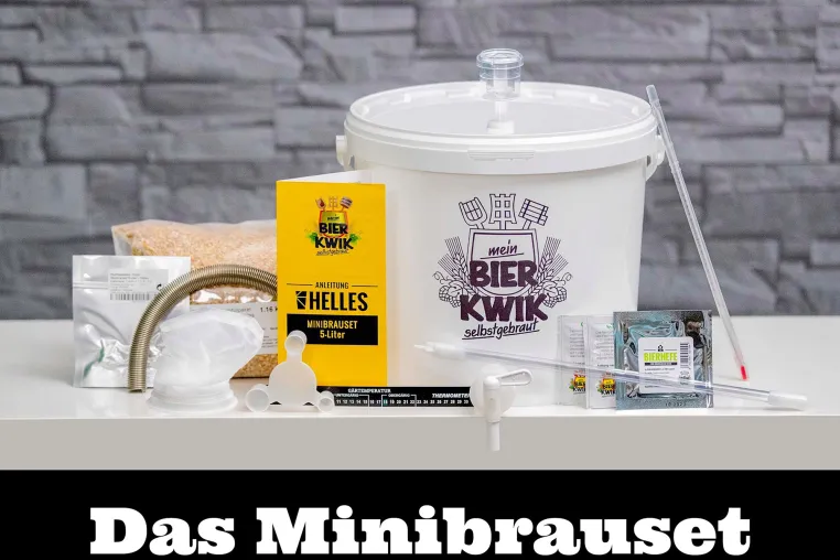 Das Minibrauset - Hobbybrauer werden mit der Mini-Brauerei in der eigenen Küche Bild: Das Minibrauset - Hobbybrauer werden mit der Mini-Brauerei in der eigenen Küche