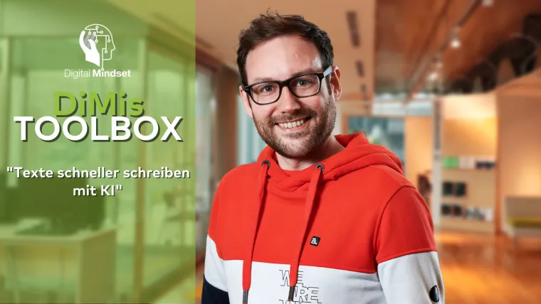 Bild: DiMis Toolbox: Texte schneller schreiben mit KI