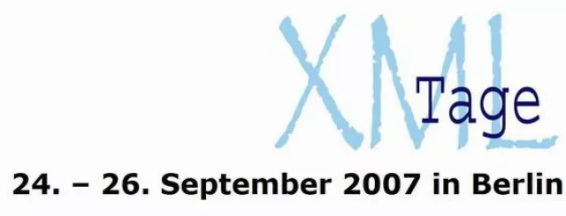 Bild: Vorankündigung 5. XML-Tage in Berlin 2007