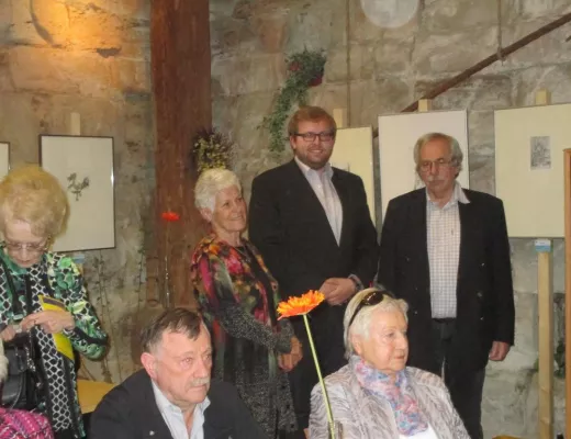 Bild: Großartige Ausstellungseröffnung im Wäscherschloss