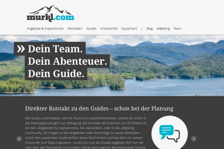 murkl.com – ein völlig neues Konzept der Reisevermittlung Bild: murkl.com – ein völlig neues Konzept der Reisevermittlung