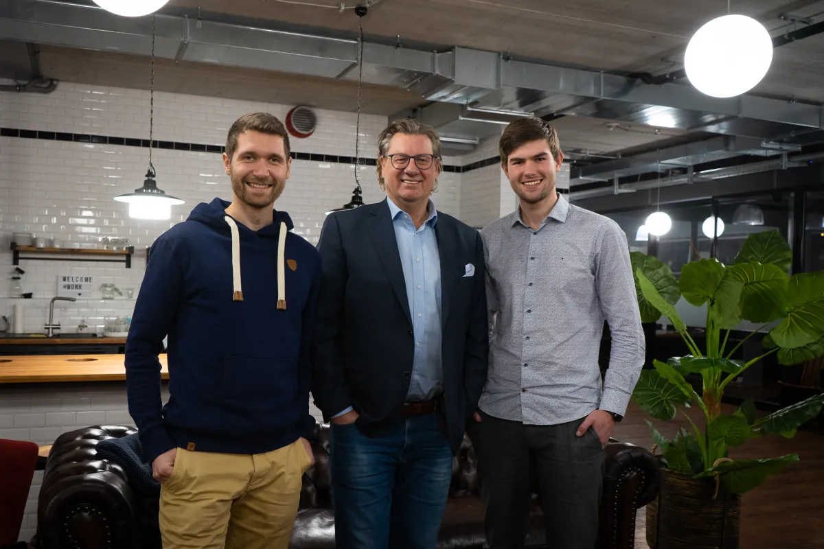 Sawayo Gründer (v.l.n.r.): Benjamin Reif, Andreas Wieczorke, Bjarne Wilhelm