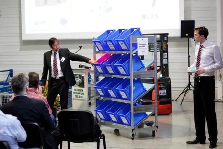 Bild: 10. Logistik Informationstage bei E+P: Kompetenz in der Warehouse-Logistik