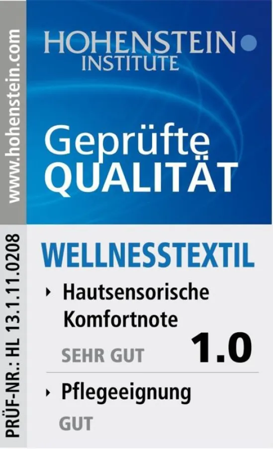 Das neue Wellness Textil Siegel für Frottiertücher von Erwin Müller