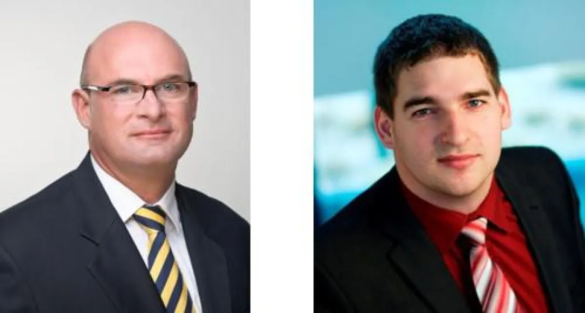 Andreas Emhart, CEO Alegri, und Robert Hutter, CEO PROLOGICS