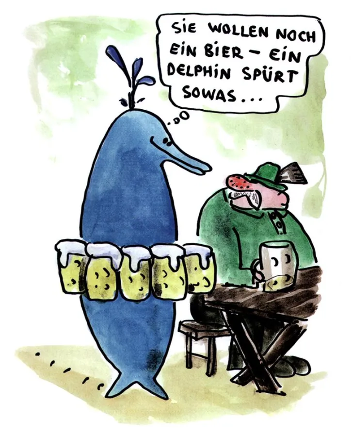 Cartoon von Rattelschneck