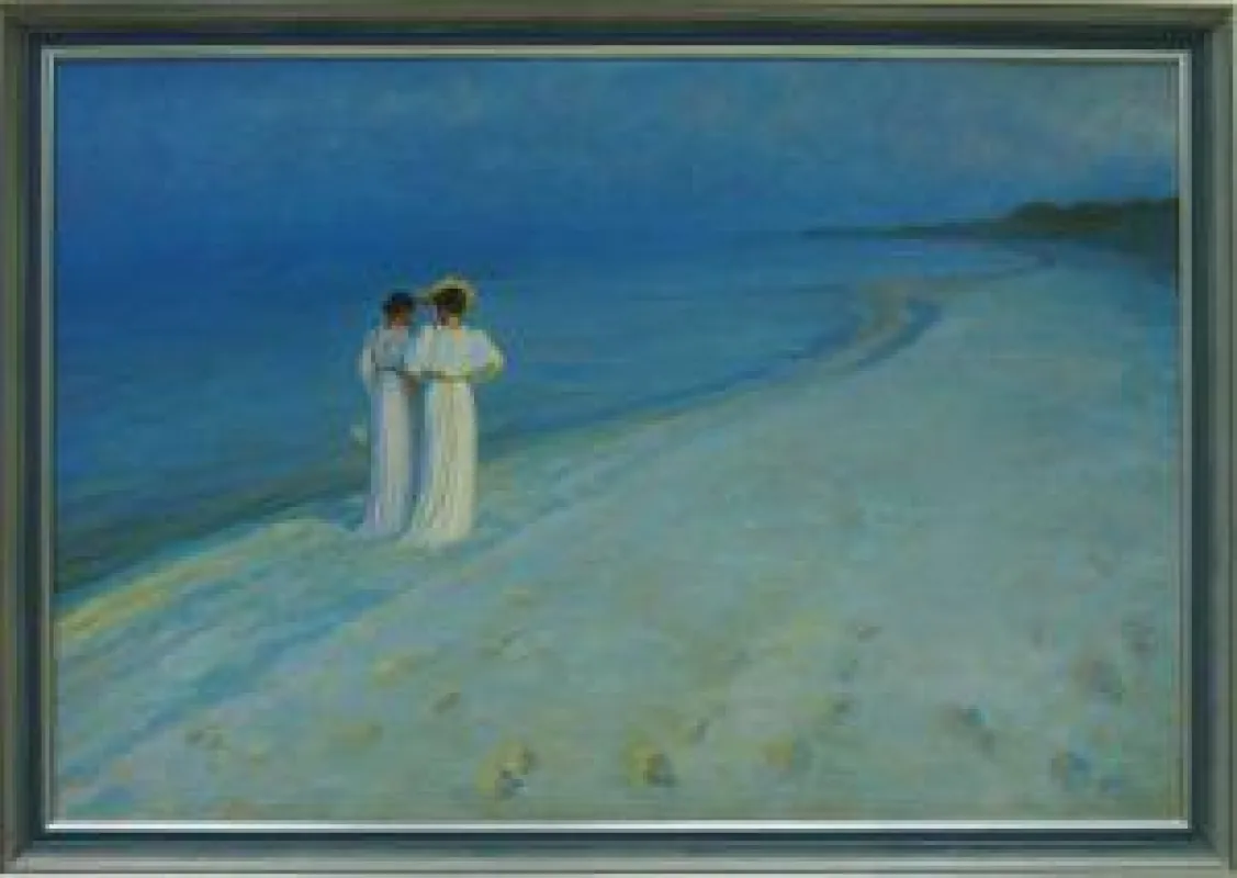 Sommerabend in Skagen gemalt von Peder Severin Kroyer