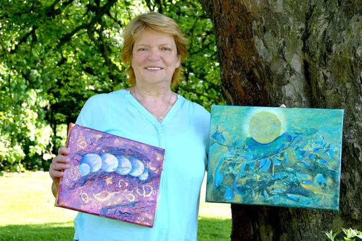 Bild: Experimentelle Kunst, die glücklich macht