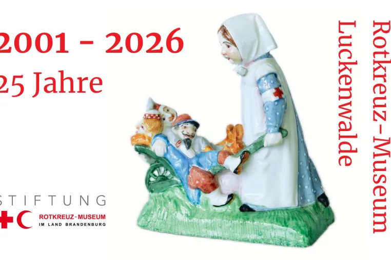 Bild: 25 Jahre Rotkreuz-Museum Luckenwalde – Ausstellung zeigt verborgene Schätze der Sammlung