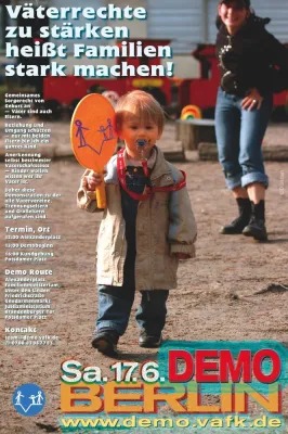Bild: Väterrechte zu stärken heißt Familien stark machen