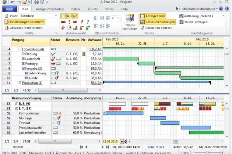 Projektmanagement Software A-Plan 2010 mit neuem Gesicht und noch mehr Effizienz Bild: Projektmanagement Software A-Plan 2010 mit neuem Gesicht und noch mehr Effizienz