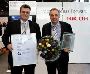 Bild: Ricoh zeichnet Fachhandelspartner aus: Klengel-Büro-Technik als „MDS-Master“ zertifiziert