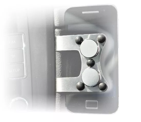 Bild: EasyMount die einfach zu installierende, rahmenlose KFZ Handyhalterung