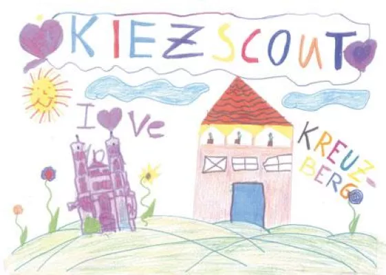 Bild: Kinder auf Entdeckungsreise im Kiez - Ausstellung in der St. Thomas-Kirche in Berlin-Kreuzberg