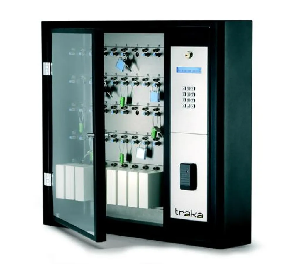 Elektronisch protokollierender Schlüsselschrank