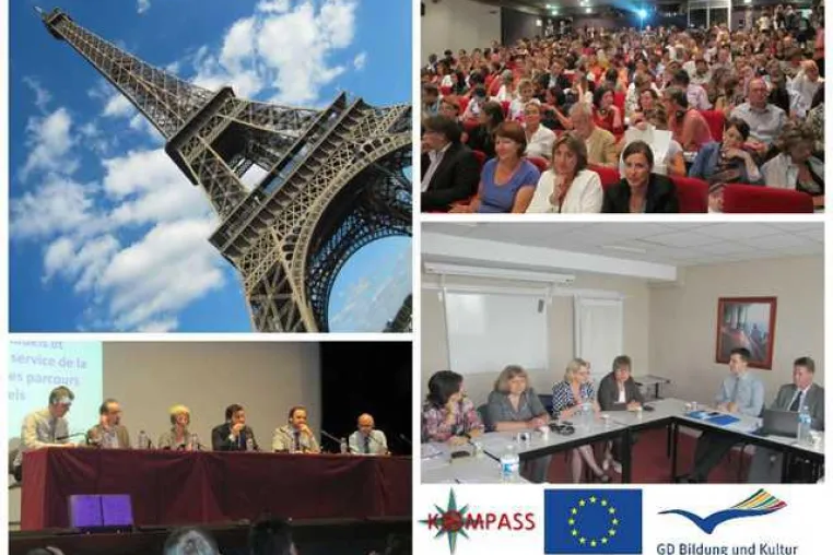Bild: KOMPASS-Abschlusskonferenz und Projektpartnertreffen in Paris
