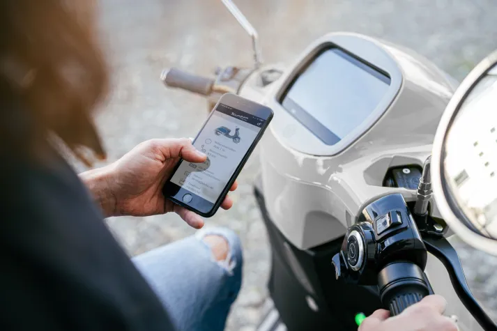 Bild: E-Roller Hersteller Kumpan electric launcht eigene App: die KumpanConnect