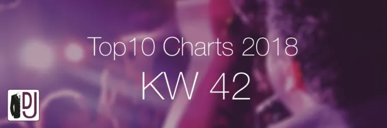 Bild: Aktuelle Top Ten-Charts KW 42/2018