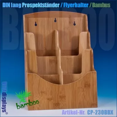 Bild: Regenerative Rohstoffe für neue Prospektständer-Serie von VITAdisplays®