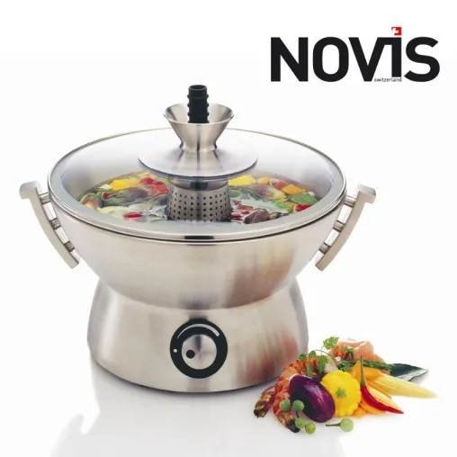 NOVIS Gourmettopf: Das Multitalent für geselligen und fettreduzierten Genuss am Tisch Bild: NOVIS Gourmettopf: Das Multitalent für geselligen und fettreduzierten Genuss am Tisch
