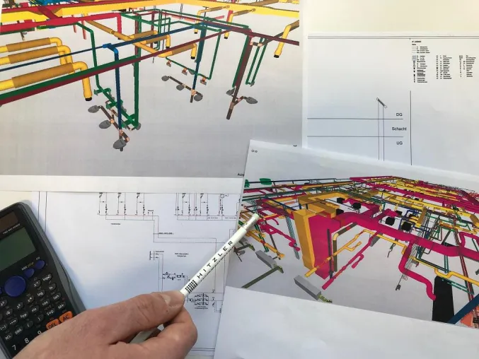 Bild: Dienstleistungsservice: Technische Gebäudeausrüstung wird bei Hitzler Ingenieure von TGA-Fachpersonal betreut