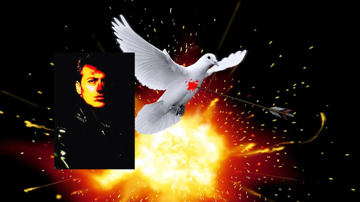 DIE FRIEDENSSHOW mit SIR KRISTIAN GOLDMUND AUMANN  (© Kunst verbindet Menschen Public Domain Work)