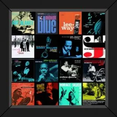 Bild: Vom Kultobjekt zum Kunstprojekt - Coverboard ein Design-Objekt zur Präsentation von LP-Cover