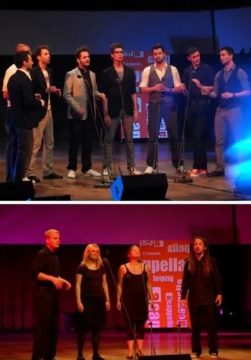 Bild: 5. Internationaler A CAPPELLA Wettbewerb Leipzig 2011: Kein erster Preisträger, dafür zwei Zweitplatzierte