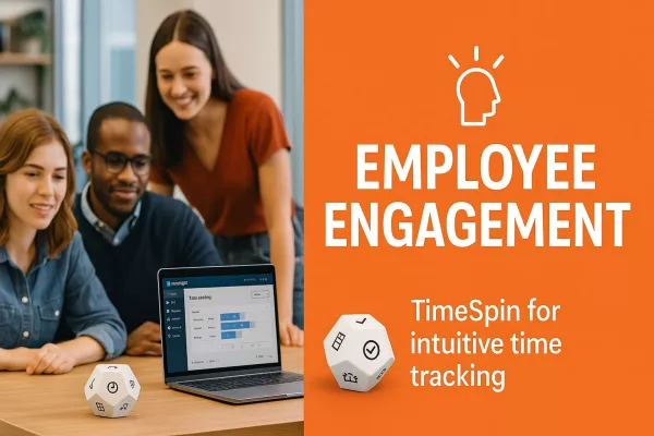 Bild: ? Employee Engagement durch smarte Zeiterfassung steigern: Wie TimeSpin den Unterschied macht