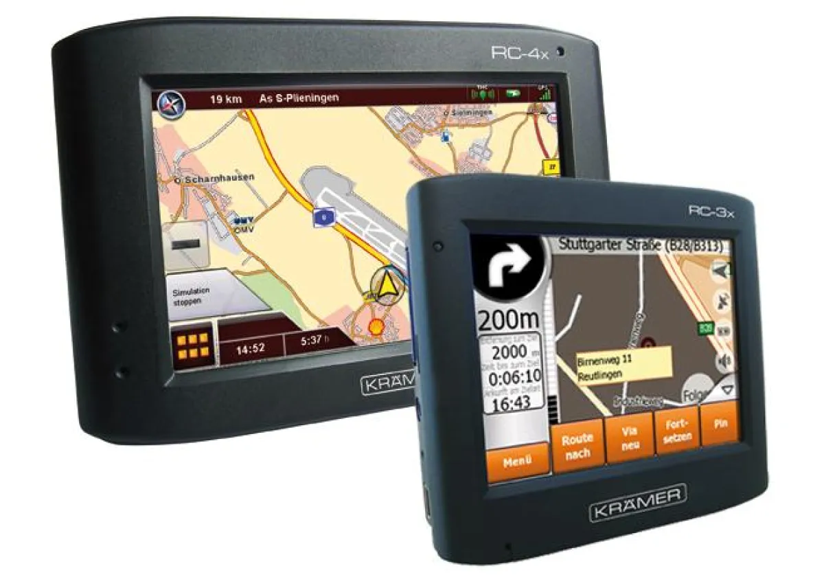 Krämer Navigationssysteme Route-Commander RC-3x & RC-4x