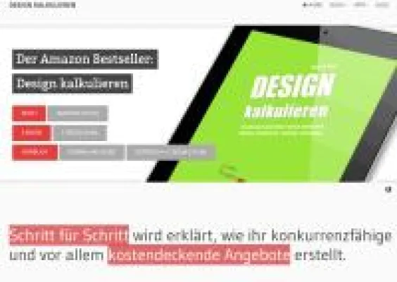 Bild: Die Erfolgsgeschichte geht weiter: Wie DESIGN kalkulieren?