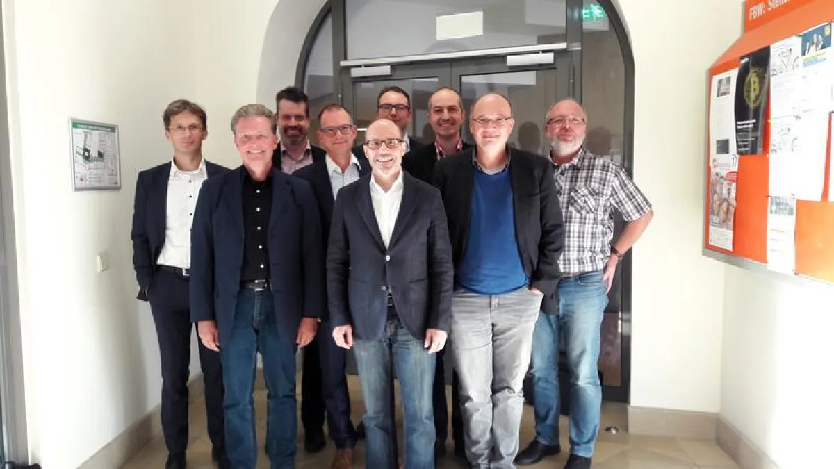 Die Netzwerkinitiatoren zu Gast an der Hochschule für angewandte Wissenschaften ()