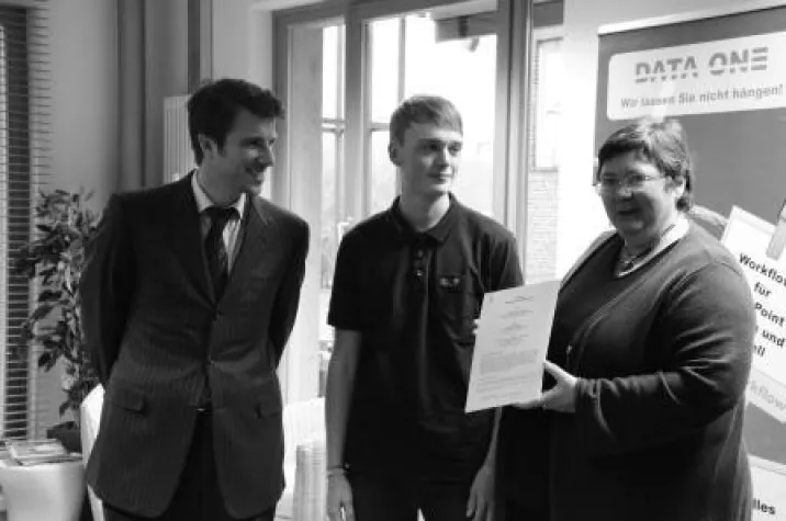 Bild: DATA ONE UNTERSTÜTZT KOOPERATIVES STUDIUM AN DER HTW
