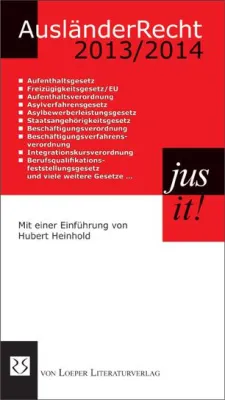 Bild: Neuerscheinung: AusländerRecht 2013/2014