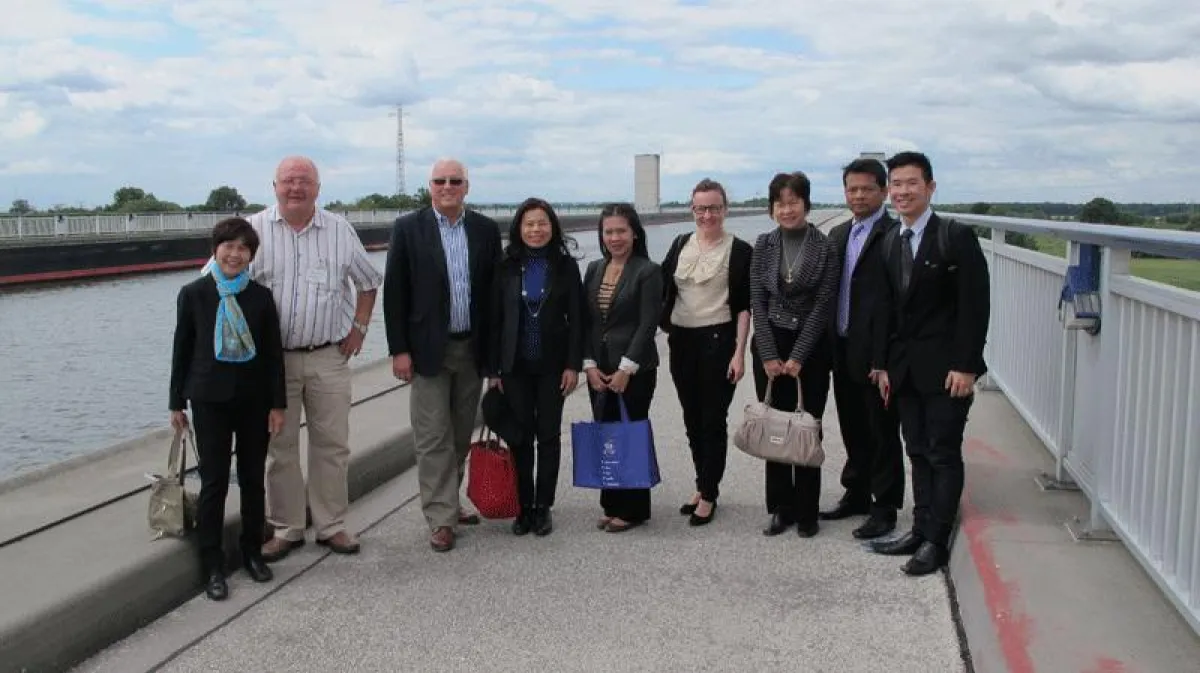 Ministry of Commerce of Thailand und Thailand Forum am Wasserkreuz bei Magdburg