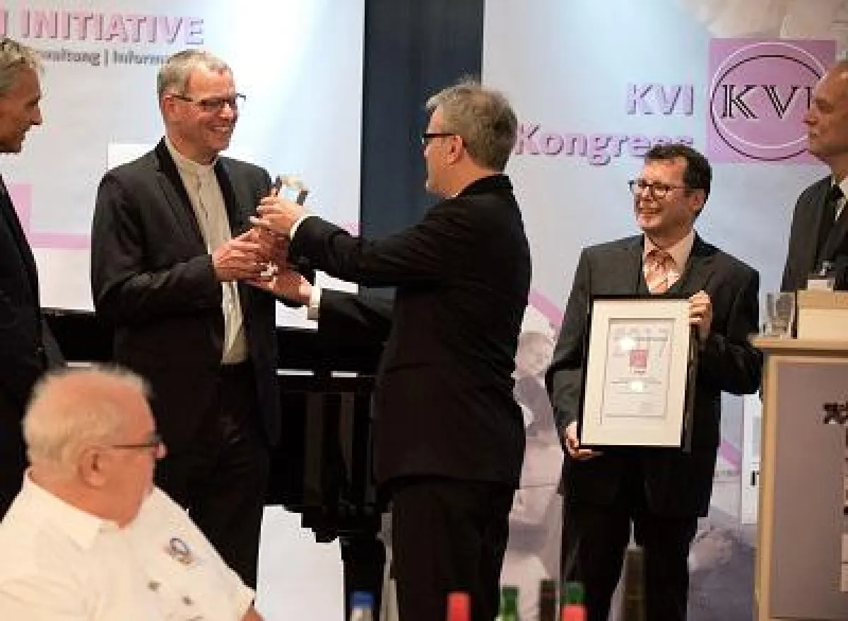 Überreichung des KVI Innovationspreis 2017 an das Bistum Trier, © KVI Initiative/Patricia C. Lucas,