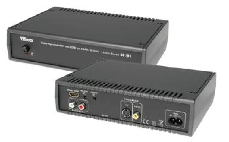 Bild: apple TV (2.Generation): Was machen, wenn der gute alte Röhrenfernseher nur Scart versteht ?