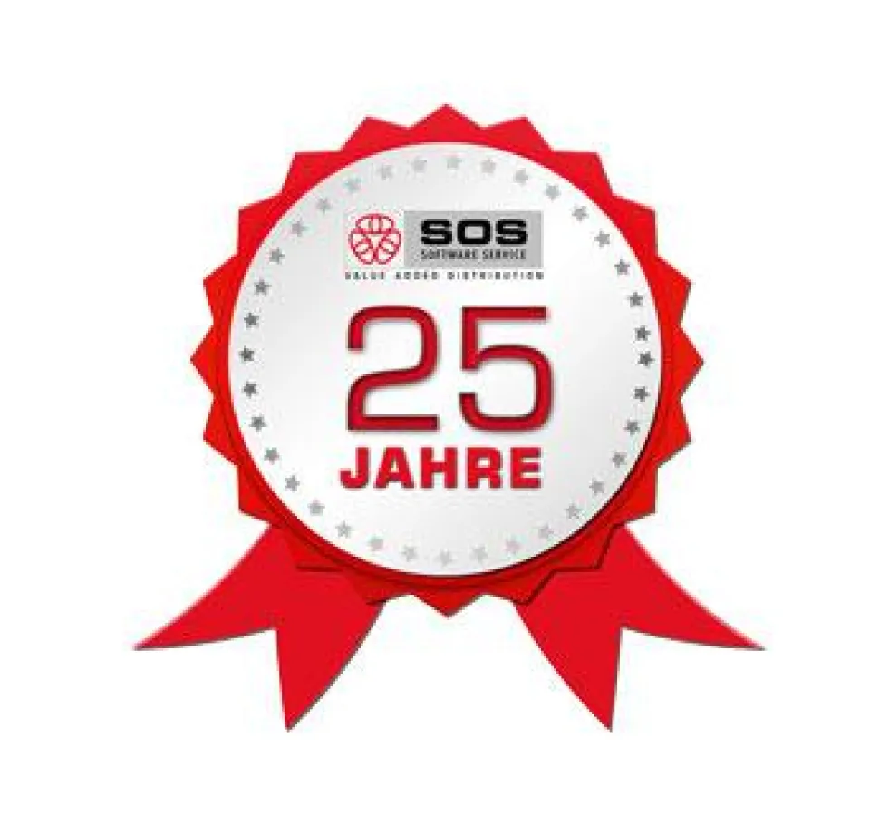 SOS Software Service wird 25 Jahre alt.
