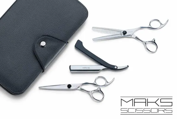 Bild: Handgeschmiedete, japanische Friseurscheren MAKS Scissors in höchster Qualität endlich auch in Deutschland