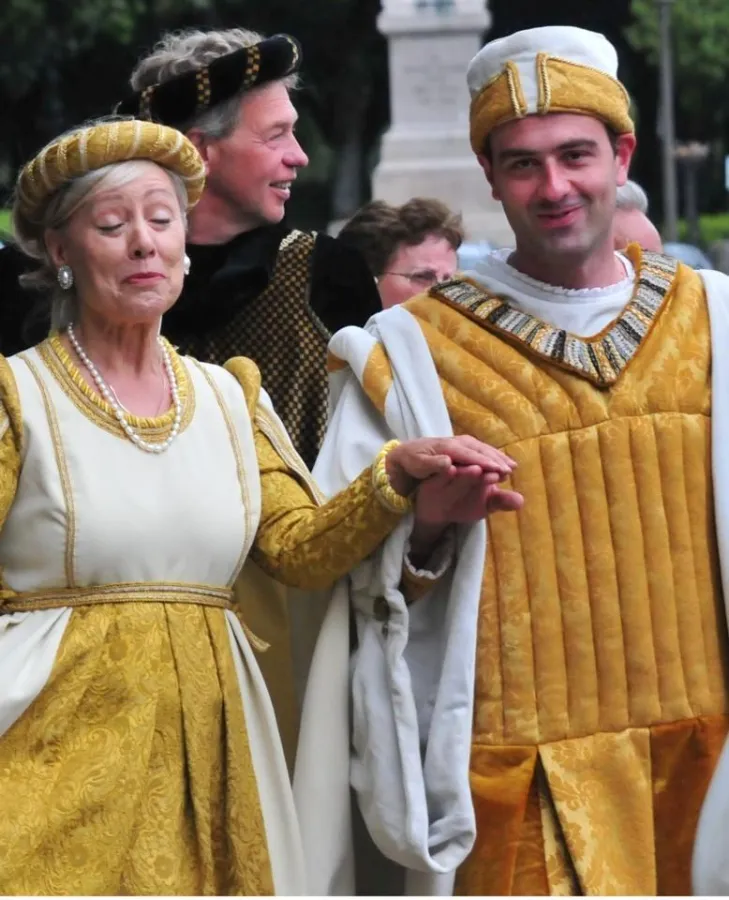Mittelalterliche Stadtfeste in Italien, wenn Sie die Sprache verstehen sind Sie nicht nur Zuschauer, sondern gern gesehener Gast