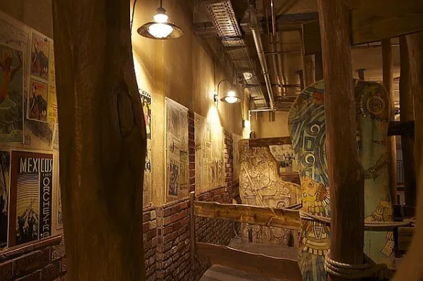 Bild: Abendsonne über Chiapas