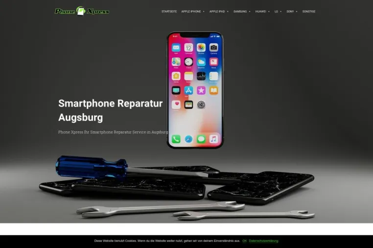 Phone Xpress - Die professionelle Handy-Reparatur in Augsburg Bild: Phone Xpress - Die professionelle Handy-Reparatur in Augsburg