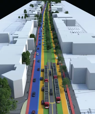 3. Baustufe der Nord-Süd Stadtbahn: Alternative Planung vorgestellt Bild: 3. Baustufe der Nord-Süd Stadtbahn: Alternative Planung vorgestellt