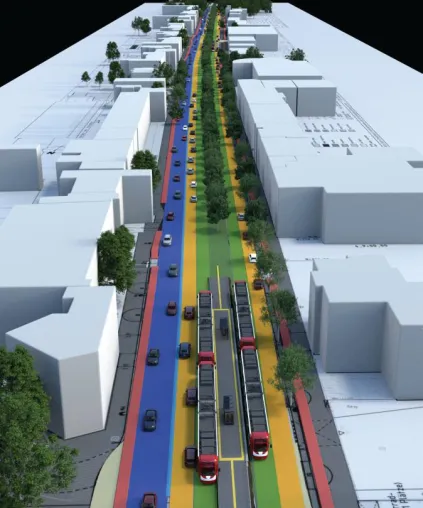 Bild: 3. Baustufe der Nord-Süd Stadtbahn: Alternative Planung vorgestellt