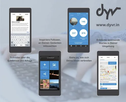 Bild: Erlebnisse durch geschriebene Stories bewahren, teilen und fortführen