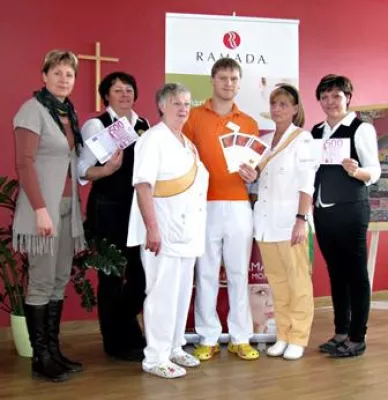 Das RAMADA Hotel Erfurt spendet für christliches Hospiz St. Martin Bild: Das RAMADA Hotel Erfurt spendet für christliches Hospiz St. Martin